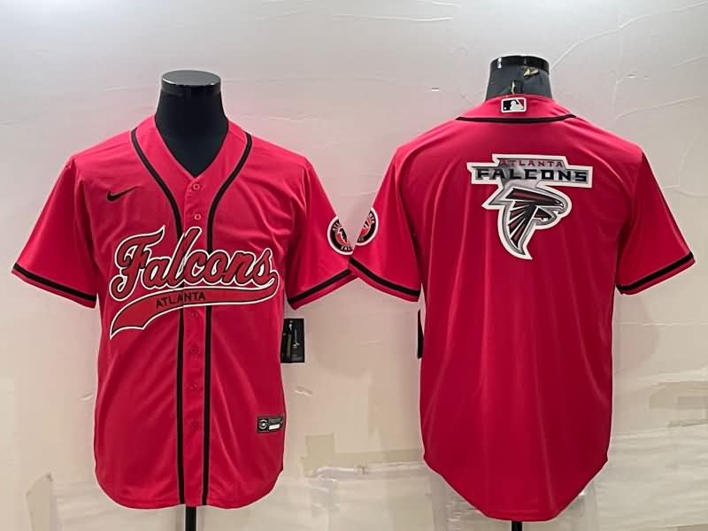 Atlanta Falcons Red MLB&NFL Jersey