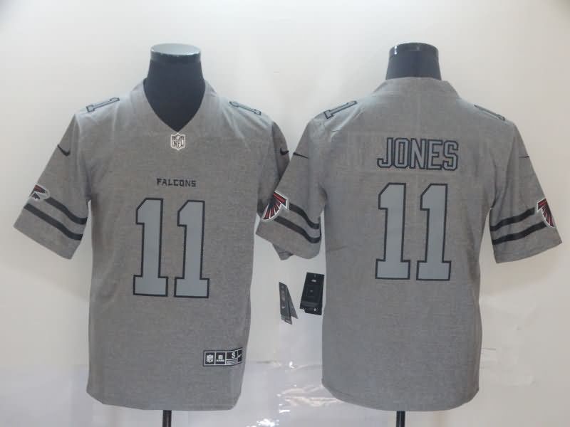 Atlanta Falcons Grey Retro NFL Jersey