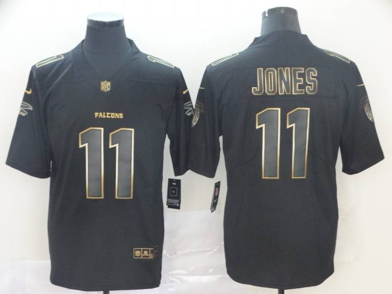 Atlanta Falcons Black Gold Vapor Limited NFL Jersey