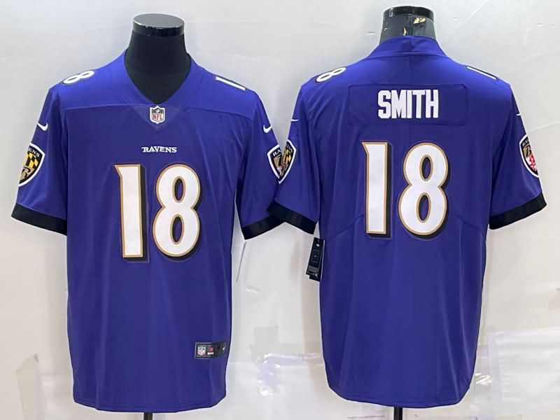 Baltimore Ravens Purple NFL Jersey 02