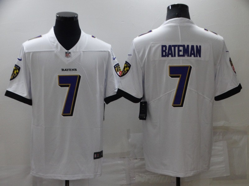 Baltimore Ravens White NFL Jersey