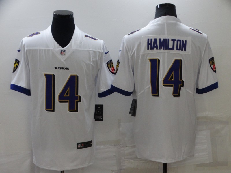 Baltimore Ravens White NFL Jersey