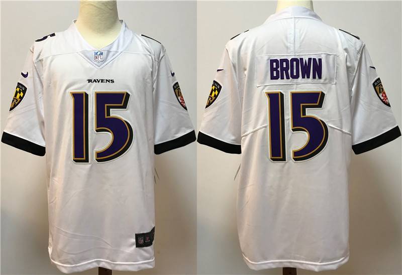 Baltimore Ravens White NFL Jersey