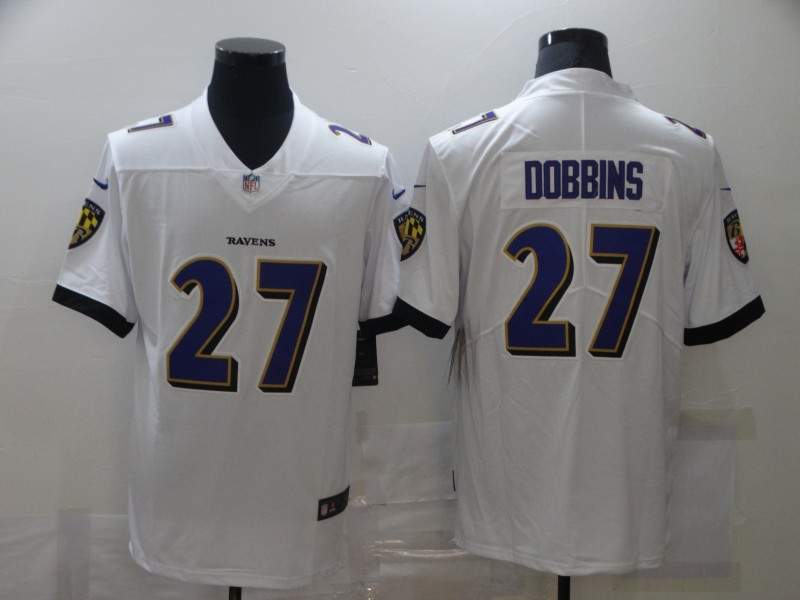 Baltimore Ravens White NFL Jersey