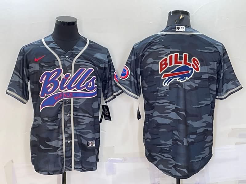 Buffalo Bills Camouflage MLB&NFL Jersey