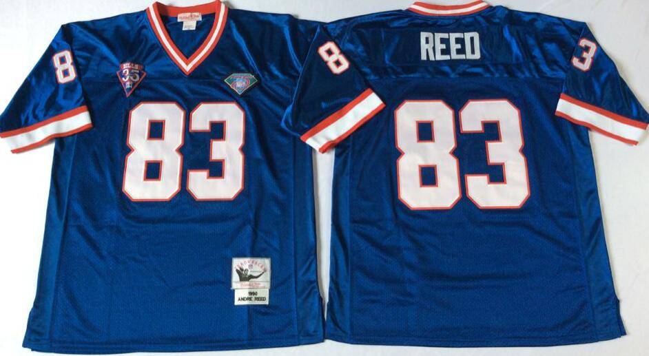 Buffalo Bills Blue Retro NFL Jersey