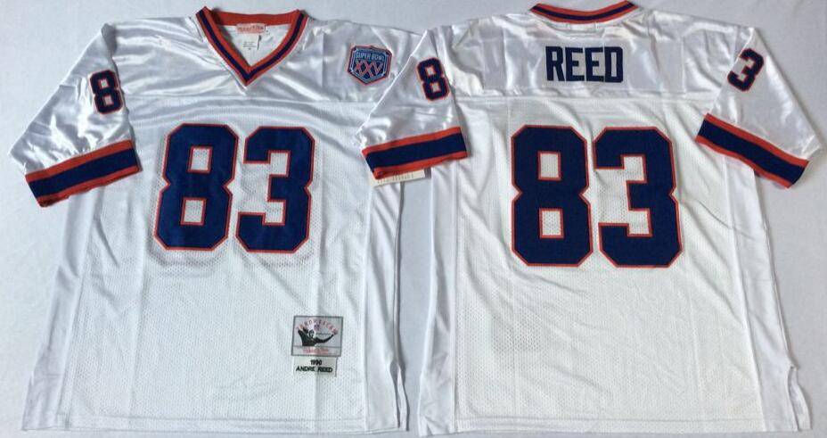 Buffalo Bills White Retro NFL Jersey