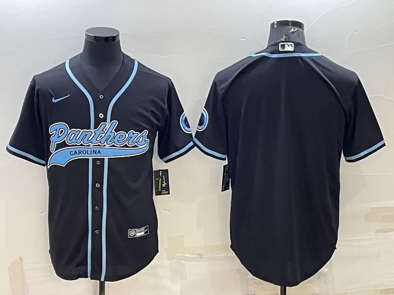 Carolina Panthers Black MLB&NFL Jersey