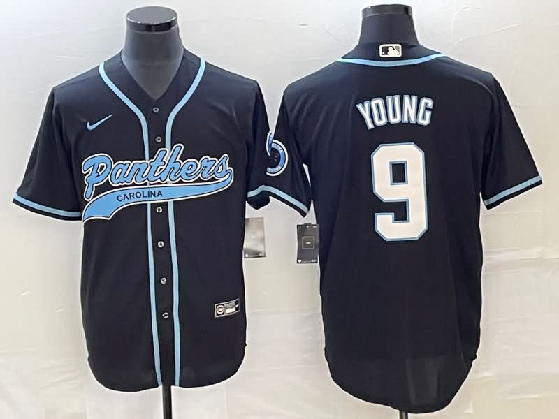 Carolina Panthers Black MLB&NFL Jersey