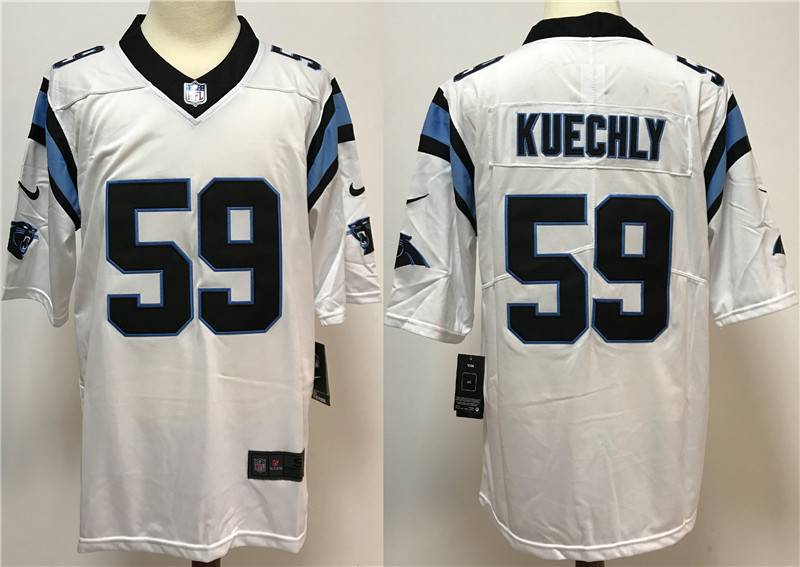 Carolina Panthers White NFL Jersey