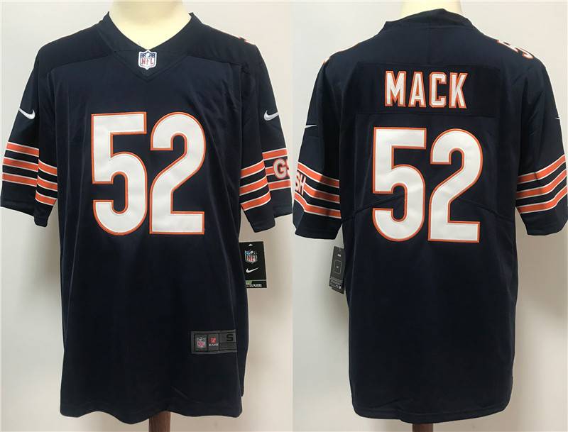 Chicago Bears Dark Blue NFL Jersey