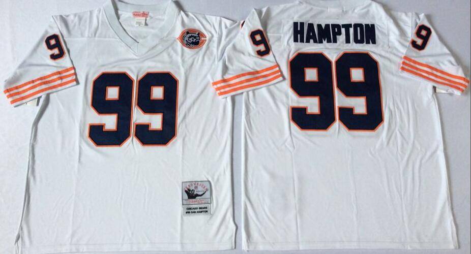 Chicago Bears White Retro NFL Jersey