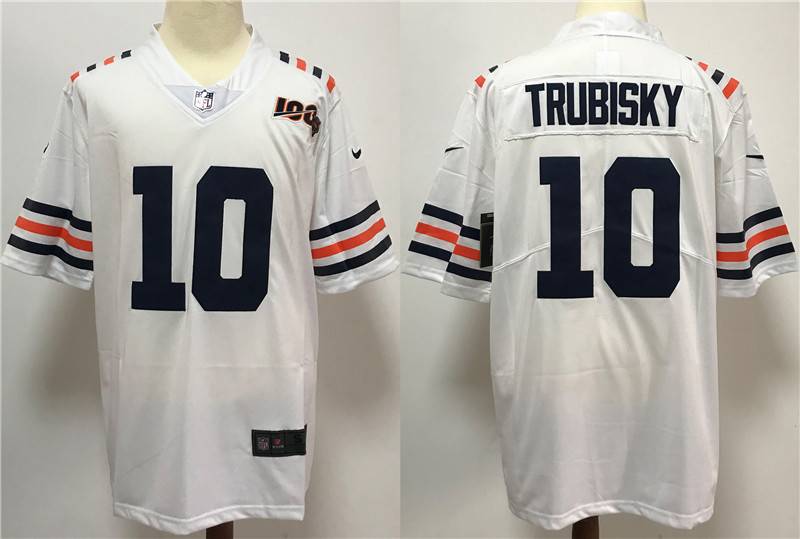 Chicago Bears White NFL Jersey