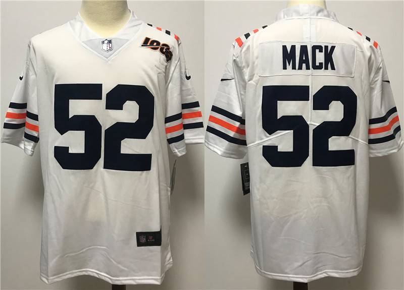 Chicago Bears White NFL Jersey