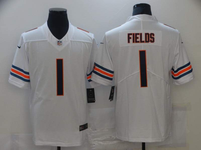 Chicago Bears White NFL Jersey 02