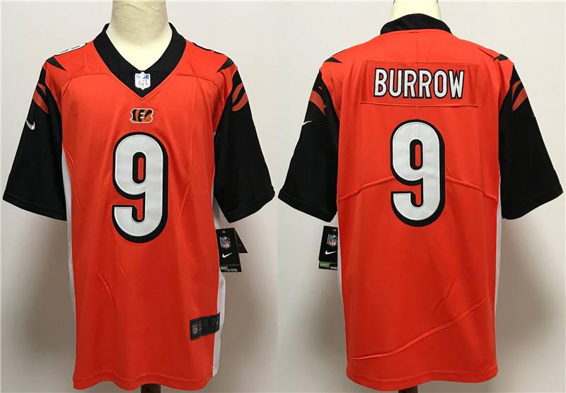 Cincinnati Bengals Orange NFL Jersey 02