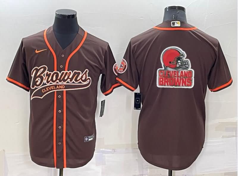 Cleveland Browns Brown MLB&NFL Jersey