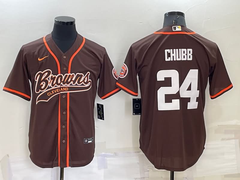 Cleveland Browns Brown MLB&NFL Jersey