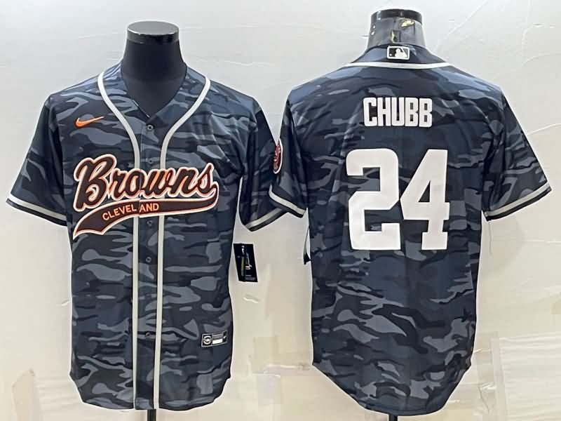 Cleveland Browns Camouflage MLB&NFL Jersey