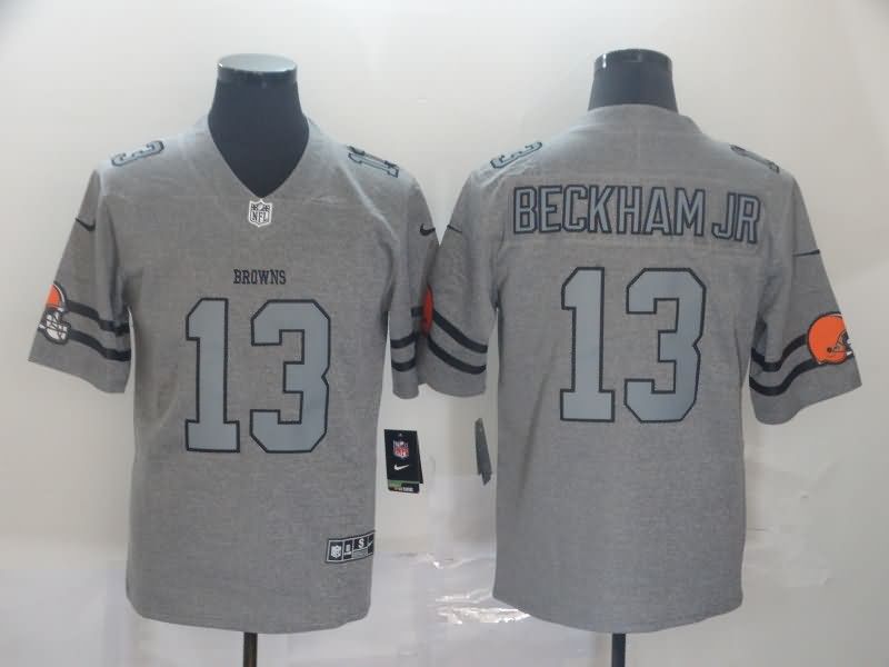 Cleveland Browns Grey Retro NFL Jersey