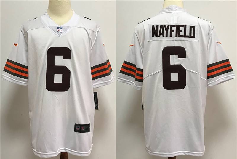 Cleveland Browns White NFL Jersey