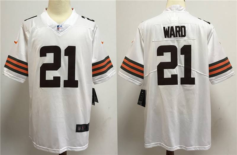 Cleveland Browns White NFL Jersey