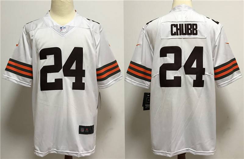 Cleveland Browns White NFL Jersey