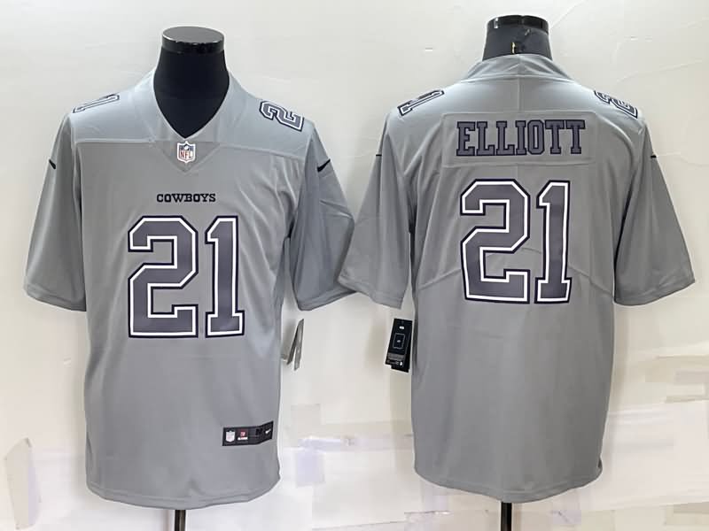 Dallas Cowboys Grey Atmosphere Fashion NFL Jersey