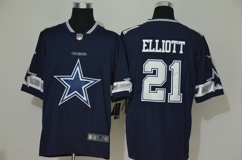 Dallas Cowboys Dark Blue Fashion NFL Jersey