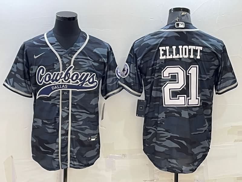 Dallas Cowboys Camouflage MLB&NFL Jersey