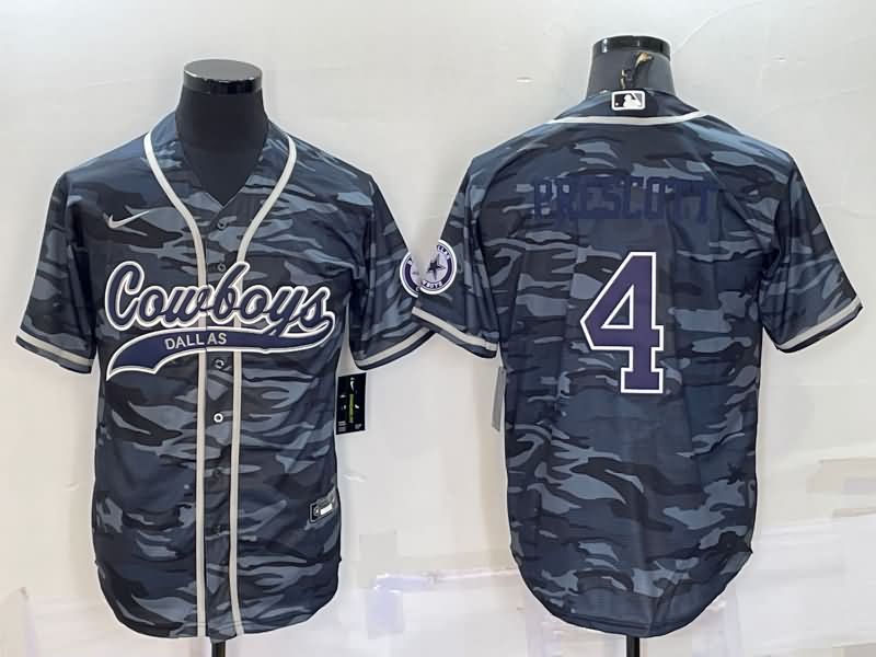 Dallas Cowboys Camouflage MLB&NFL Jersey 02