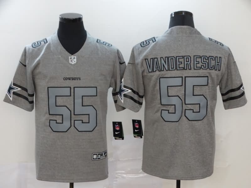 Dallas Cowboys Grey Retro NFL Jersey