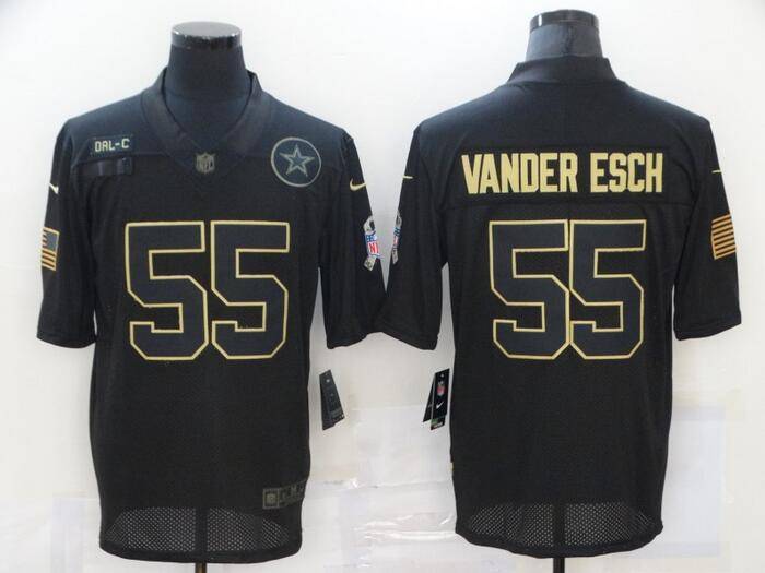 Dallas Cowboys Black Gold Salute To Service NFL Jersey