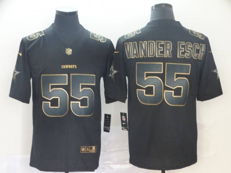 Dallas Cowboys Black Gold Vapor Limited NFL Jersey