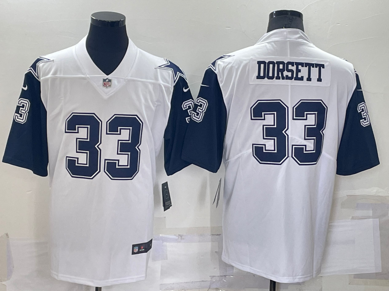 Dallas Cowboys White NFL Jersey 02