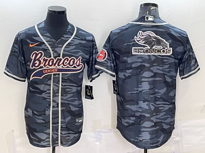Denver Broncos Camouflage MLB&NFL Jersey