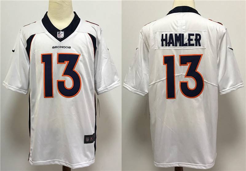 Denver Broncos White NFL Jersey