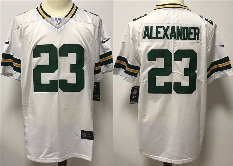 Green Bay Packers White NFL Jersey