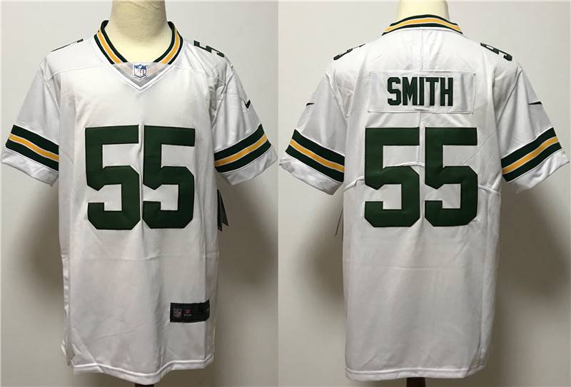 Green Bay Packers White NFL Jersey