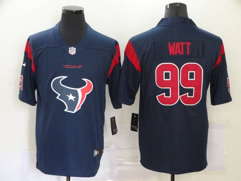 Houston Texans Dark Blue Fashion NFL Jersey