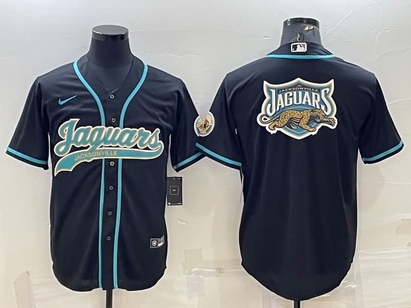 Jacksonville Jaguars Black MLB&NFL Jersey