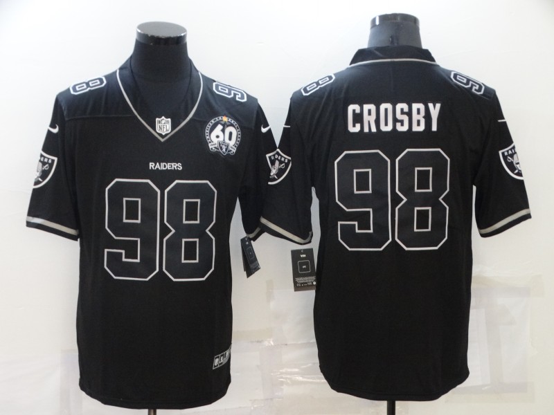 Las Vegas Raiders Black NFL Jersey 02