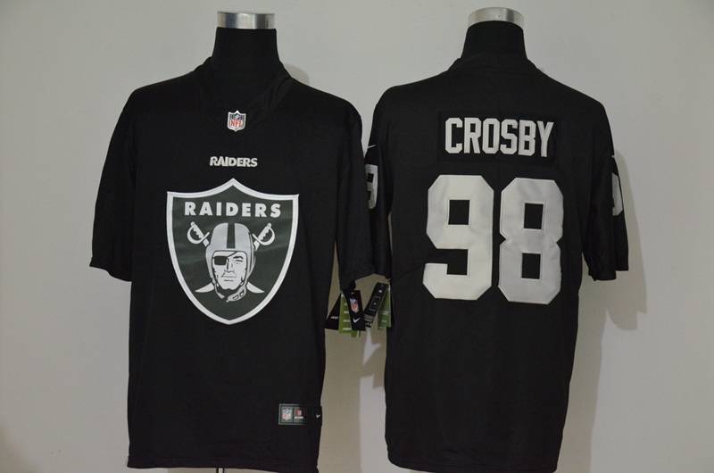 Las Vegas Raiders Black Fashion NFL Jersey