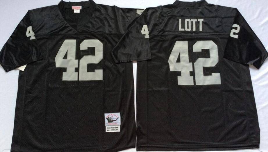 Las Vegas Raiders Black Retro NFL Jersey