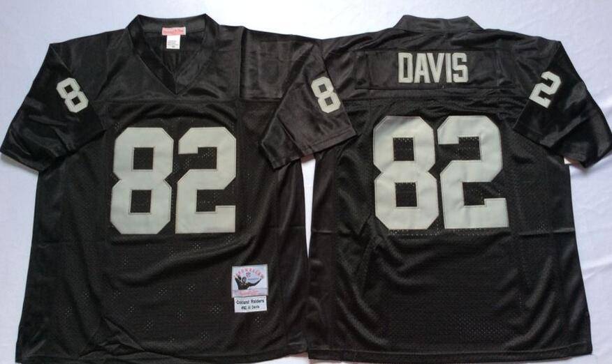 Las Vegas Raiders Black Retro NFL Jersey