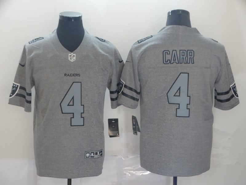 Las Vegas Raiders Grey Retro NFL Jersey