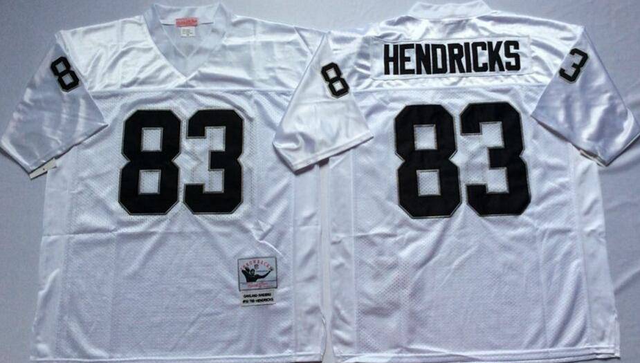 Las Vegas Raiders White Retro NFL Jersey