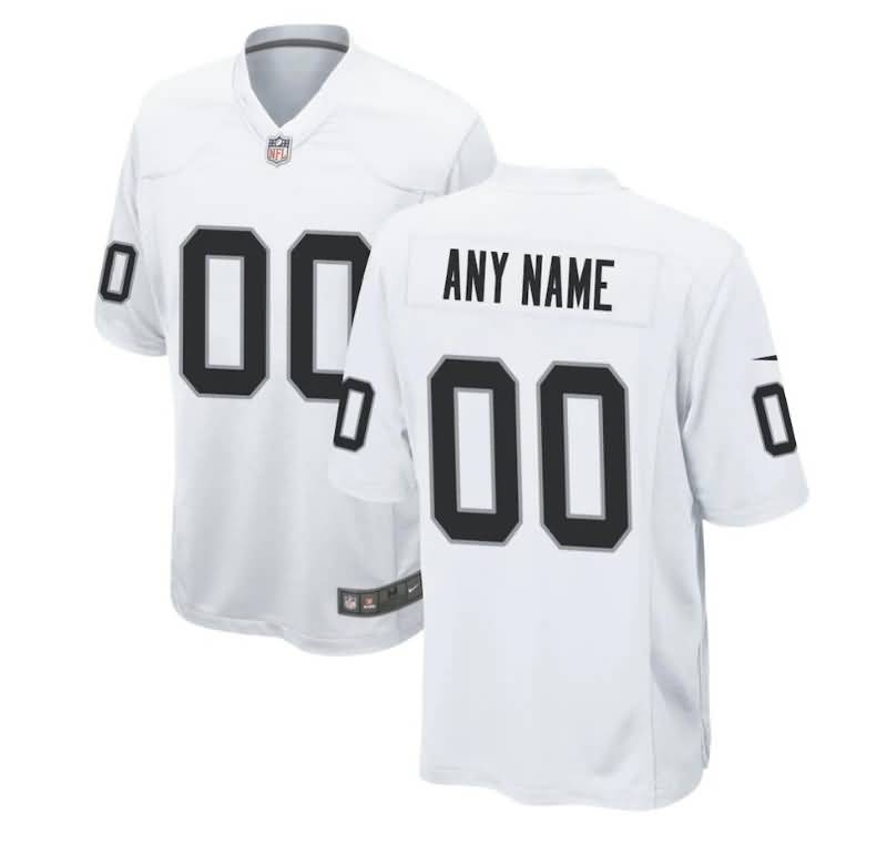 Las Vegas Raiders White NFL Jersey