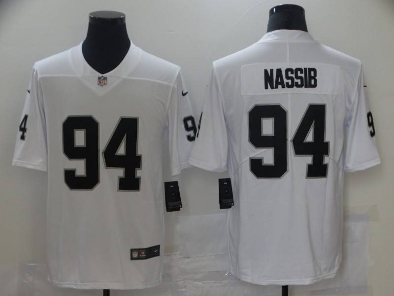 Las Vegas Raiders White NFL Jersey