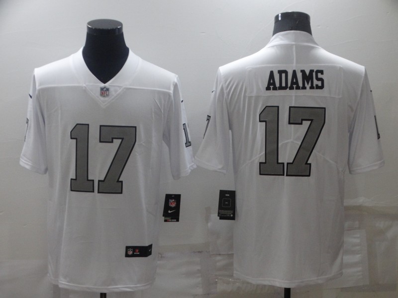 Las Vegas Raiders White NFL Jersey 02